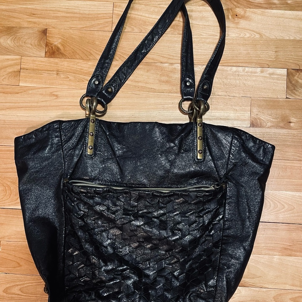 Elliott Lucca Black Shoulder Bag
